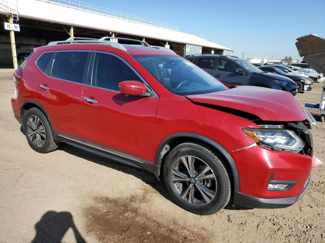 5N1AT2MT5HC749863 - 2017 NISSAN ROGUE S RED photo 4