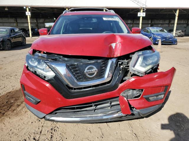 5N1AT2MT5HC749863 - 2017 NISSAN ROGUE S RED photo 5