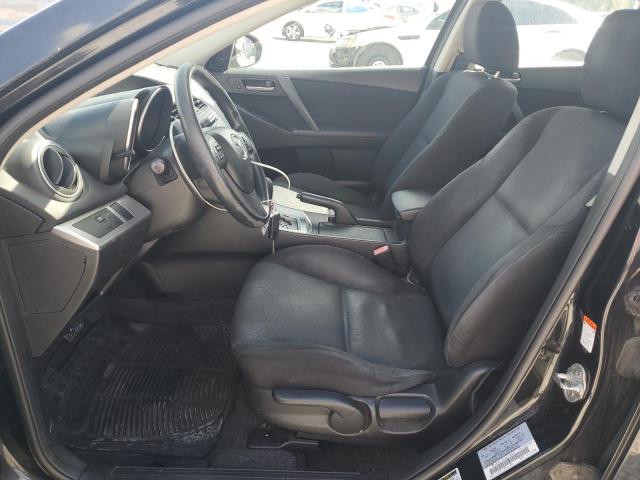 JM1BL1VG3B1498929 - 2011 MAZDA 3 I შავი ფოტო 7