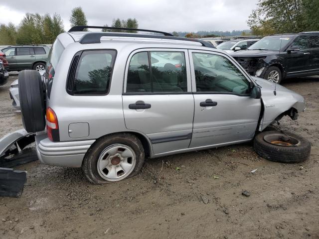 2S3TD52V426102937 - 2002 SUZUKI VITARA JLX SILVER photo 3