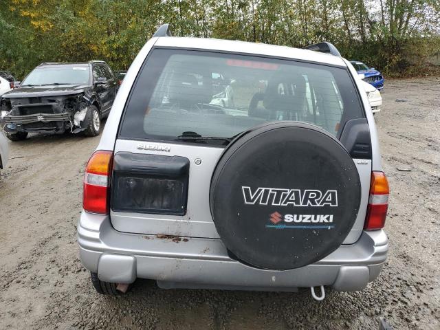 2S3TD52V426102937 - 2002 SUZUKI VITARA JLX SILVER photo 6