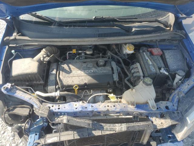 1G1JD5SH0J4105598 - 2018 CHEVROLET SONIC LT Blau Foto 11