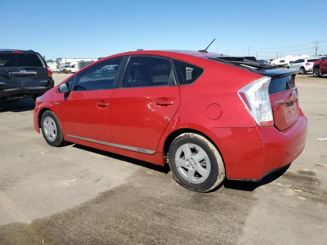 JTDKN3DU8B0274395 - 2011 TOYOTA PRIUS RED photo 2