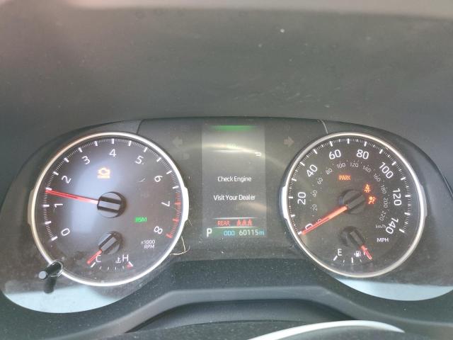 JTMP1RFV7ND087298 - 2022 TOYOTA RAV4 XLE GRAY photo 9