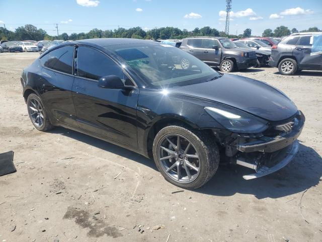 5YJ3E1EB4NF334992 - 2022 TESLA MODEL 3 黑色 照片 4