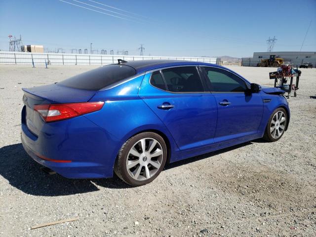 5XXGR4A69DG221017 - 2013 KIA OPTIMA SX BLUE photo 3