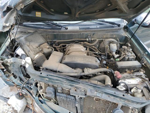 5TBRT34112S228309 - 2002 TOYOTA TUNDRA ACCESS CAB მწვანე ფოტო 11