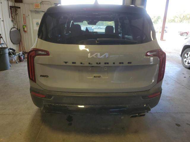 5XYP5DHC4NG246038 - 2022 KIA TELLURIDE SX GRAY photo 6