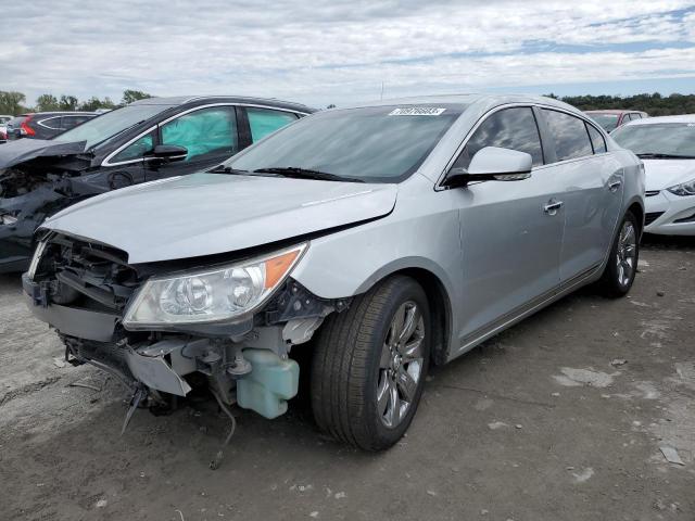 1G4GE5ED0BF390747 - 2011 BUICK LACROSSE CXS SILVER photo 1