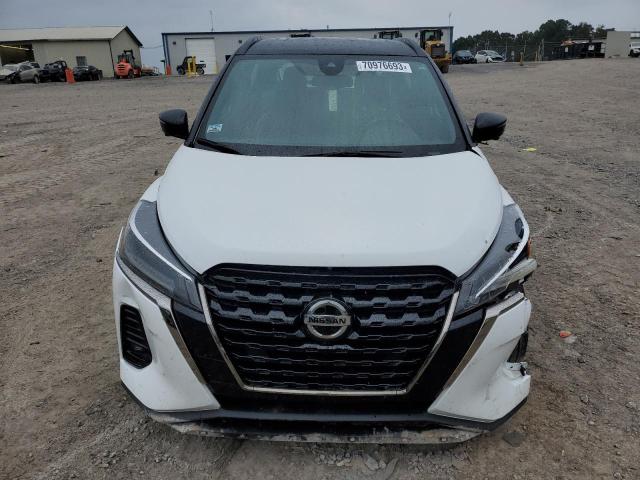 3N1CP5DVXML516440 - 2021 NISSAN KICKS SR WHITE photo 5