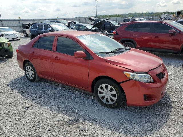 1NXBU4EE7AZ229001 - 2010 TOYOTA COROLLA BASE 红色 照片 4