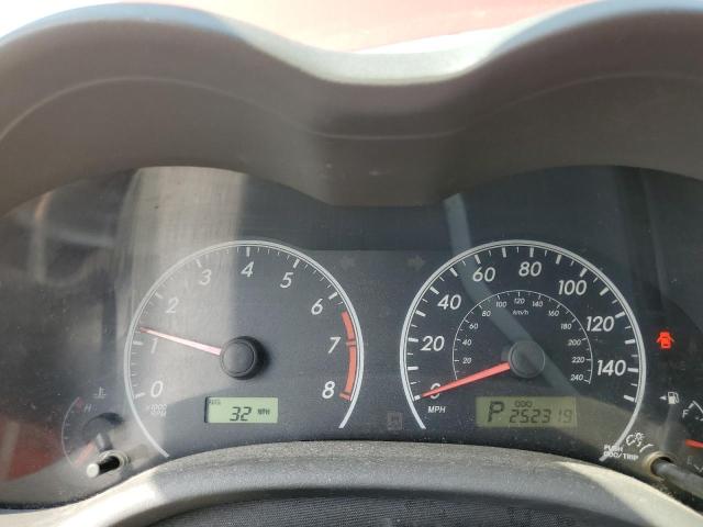 1NXBU4EE7AZ229001 - 2010 TOYOTA COROLLA BASE 红色 照片 9