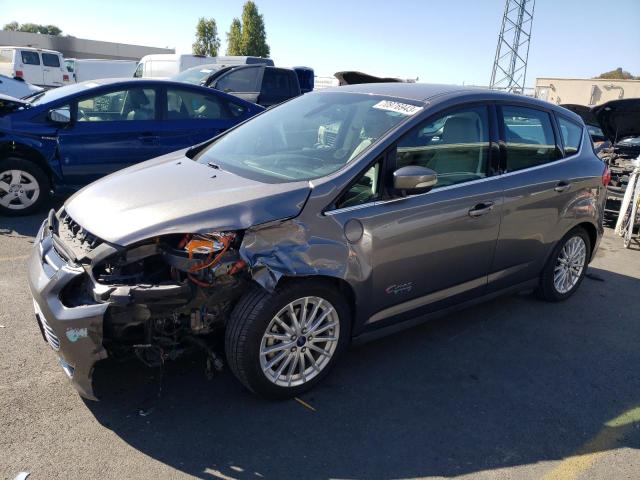 1FADP5CU8EL510696 - 2014 FORD C-MAX PREMIUM GRAY photo 1