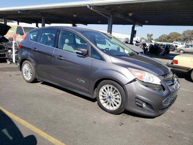 1FADP5CU8EL510696 - 2014 FORD C-MAX PREMIUM GRAY photo 4