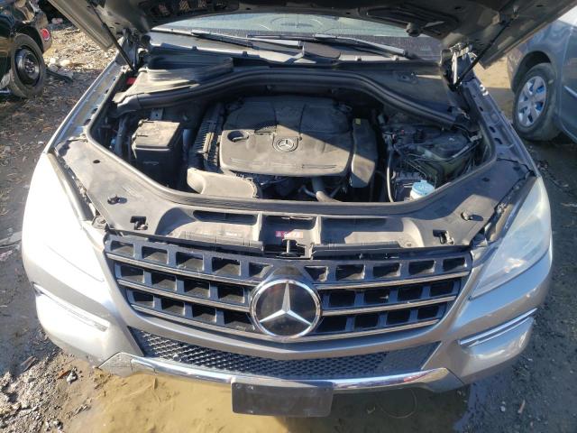 4JGDA5HB8CA000680 - 2012 MERCEDES-BENZ ML 350 4MATIC SILVER photo 12