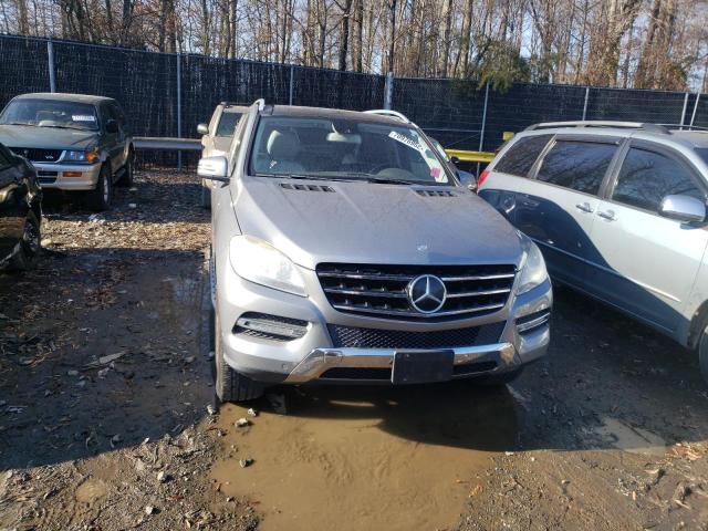 4JGDA5HB8CA000680 - 2012 MERCEDES-BENZ ML 350 4MATIC SILVER photo 5