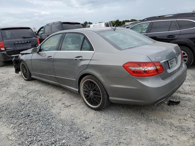 WDDHF5GB4BA363541 - 2011 MERCEDES-BENZ E 350 GRAY photo 2