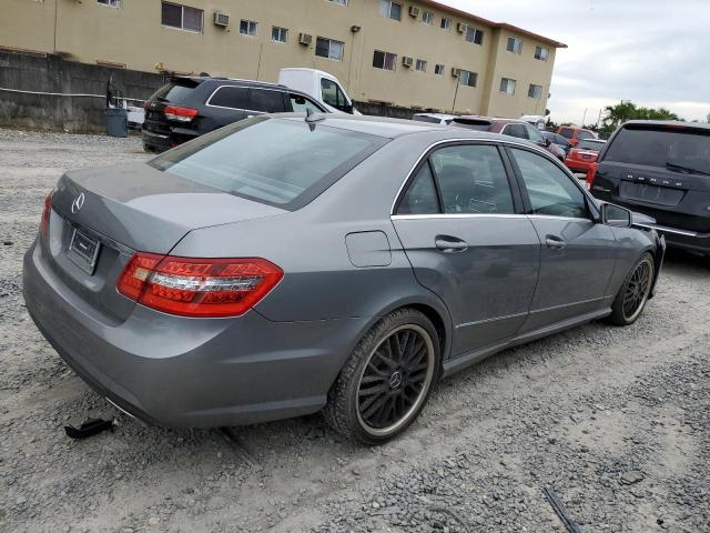 WDDHF5GB4BA363541 - 2011 MERCEDES-BENZ E 350 GRAY photo 3