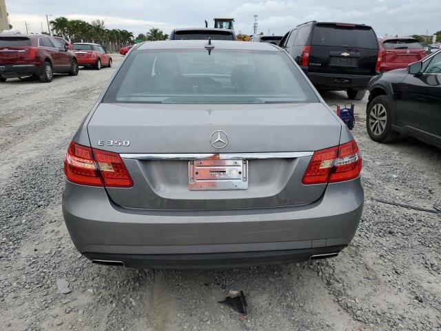 WDDHF5GB4BA363541 - 2011 MERCEDES-BENZ E 350 GRAY photo 6