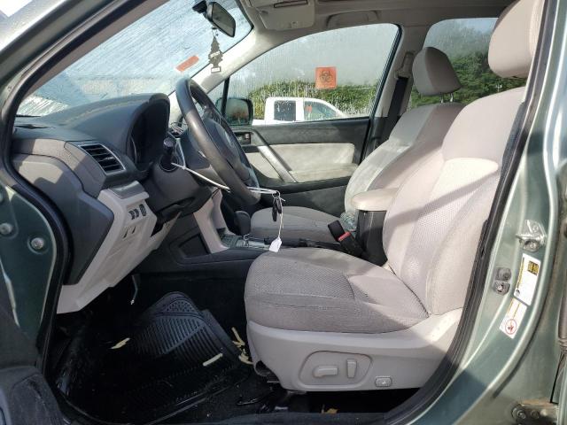 JF2SJADC9GH515513 - 2016 SUBARU FORESTER 2.5I PREMIUM Зелений фото 7