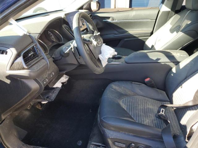 4T1T11AK1PU140055 - 2023 TOYOTA CAMRY SE NIGHT SHADE BLUE photo 7