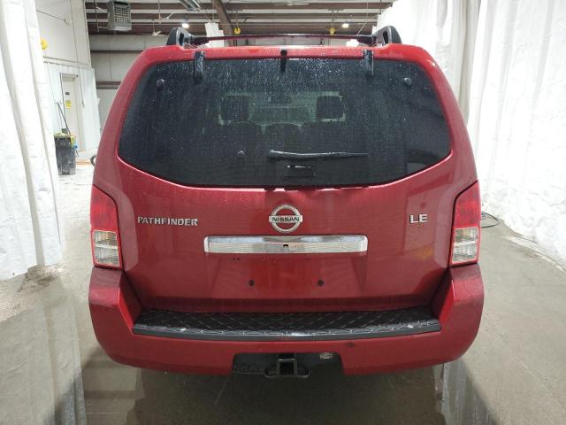5N1AR1NBXAC626676 - 2010 NISSAN PATHFINDER S RED photo 6