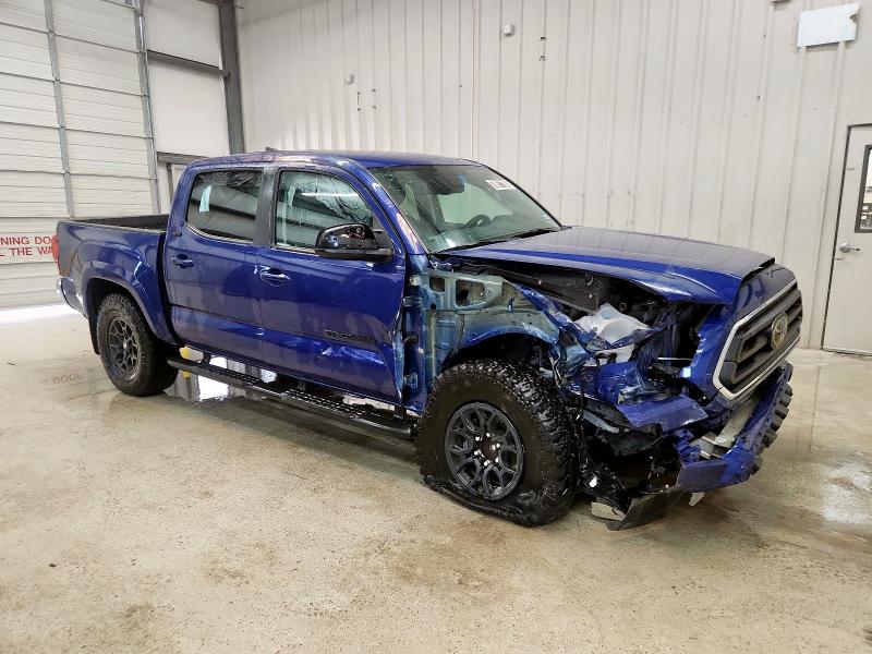 3TMAZ5CN8NM171680 - 2022 TOYOTA TACOMA DOUBLE CAB Mavi fotoğraf 4