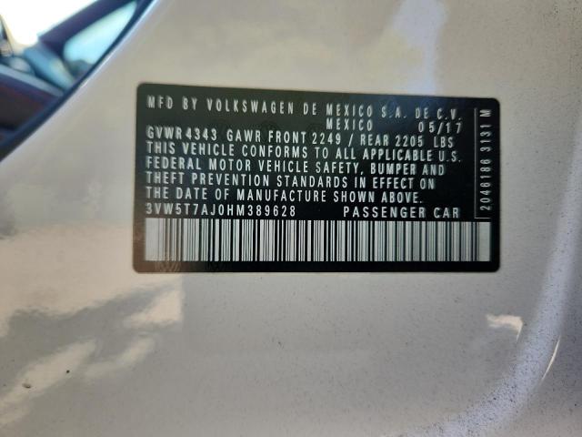 3VW5T7AJ0HM389628 - 2017 VOLKSWAGEN JETTA GLI Սպիտակ լուսանկար 12