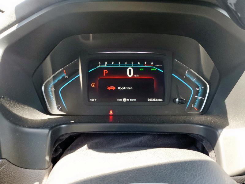 5FNRL6H79KB039905 - 2019 HONDA ODYSSEY EXL Серебристый фото 9