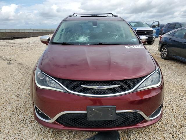 2C4RC1GGXJR185589 - 2018 CHRYSLER PACIFICA LIMITED BURGUNDY photo 5