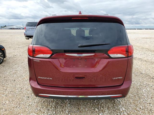 2C4RC1GGXJR185589 - 2018 CHRYSLER PACIFICA LIMITED BURGUNDY photo 6