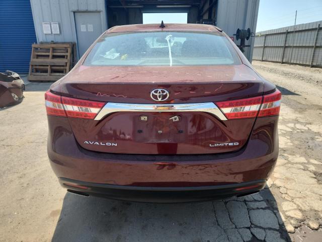 4T1BK1EB5EU091653 - 2014 TOYOTA AVALON BASE Бордовый фото 6