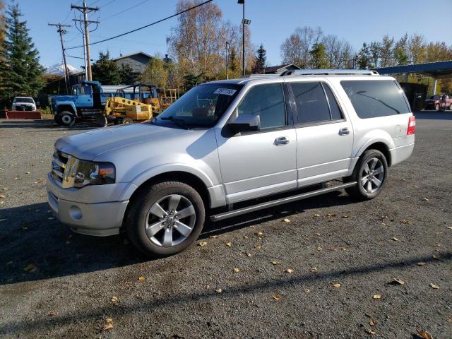 1FMJK2A51BEF08614 - 2011 FORD EXPEDITION EL LIMITED SILVER photo 1