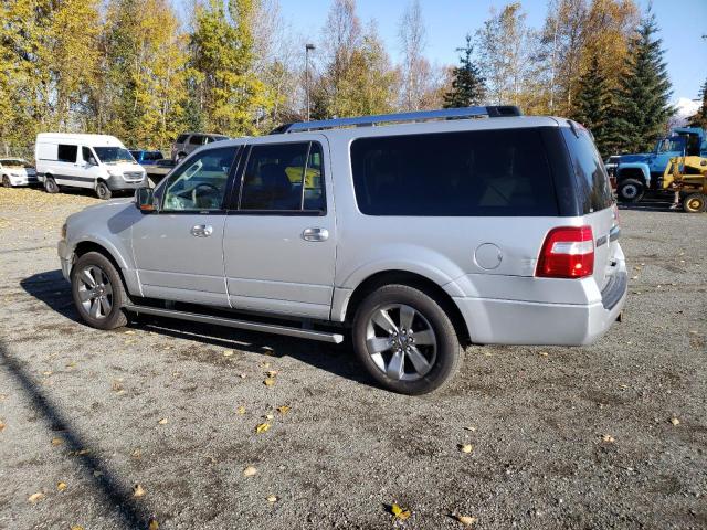 1FMJK2A51BEF08614 - 2011 FORD EXPEDITION EL LIMITED SILVER photo 2