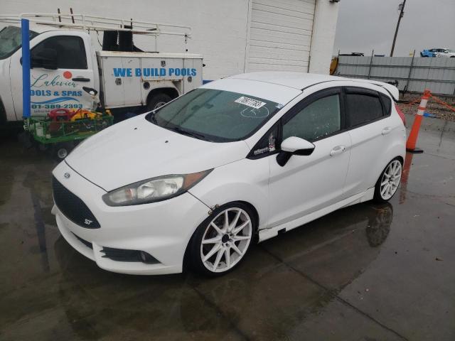 3FADP4GX6FM141982 - 2015 FORD FIESTA ST WHITE photo 1