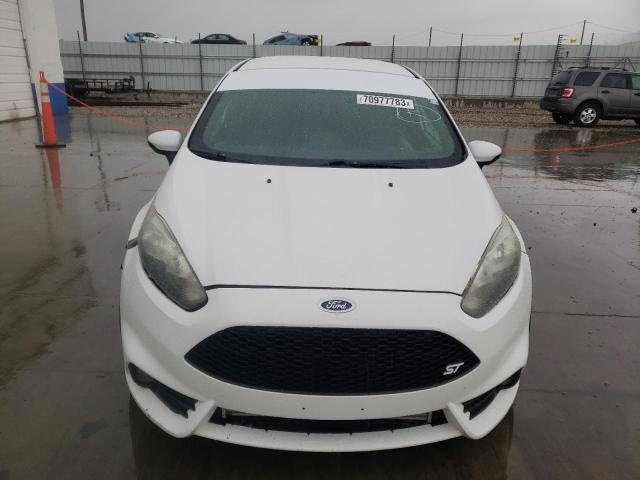 3FADP4GX6FM141982 - 2015 FORD FIESTA ST WHITE photo 5