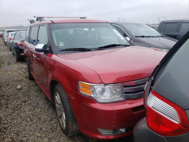 2FMGK5DC5ABA79378 - 2010 FORD FLEX LIMITED RED photo 5