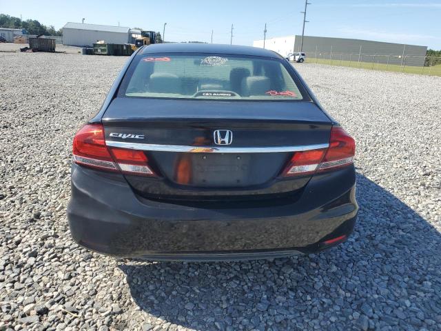 19XFB2F51EE086632 - 2014 HONDA CIVIC LX BLACK photo 6