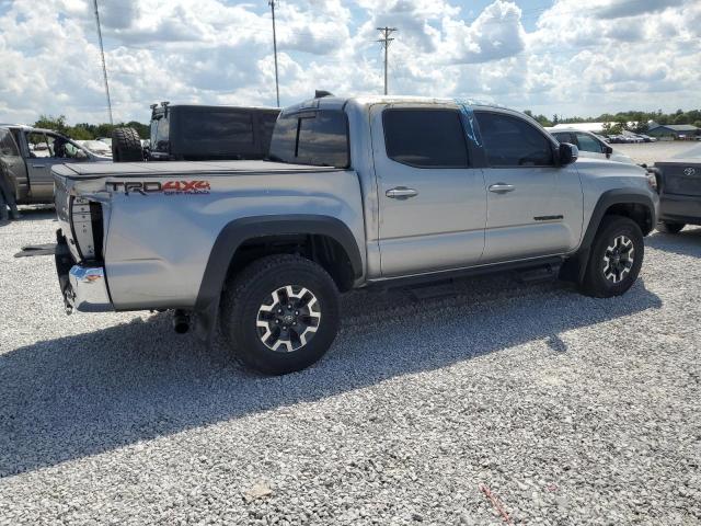 3TMCZ5AN6MM386677 - 2021 TOYOTA TACOMA DOUBLE CAB 银色 照片 3