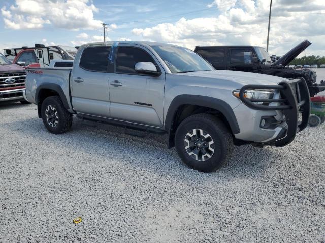 3TMCZ5AN6MM386677 - 2021 TOYOTA TACOMA DOUBLE CAB 银色 照片 4