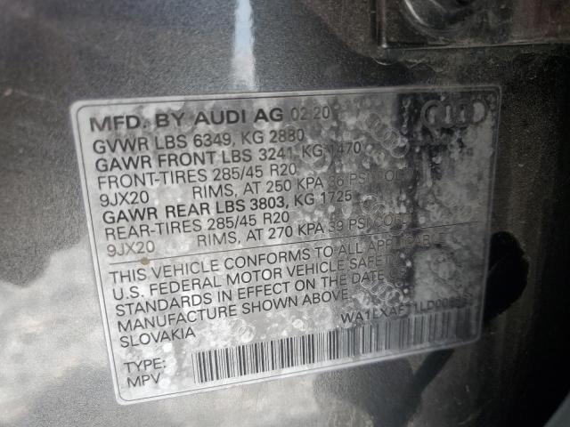 WA1LXAF71LD005881 - 2020 AUDI Q7 PREMIUM PLUS Grau Foto 13