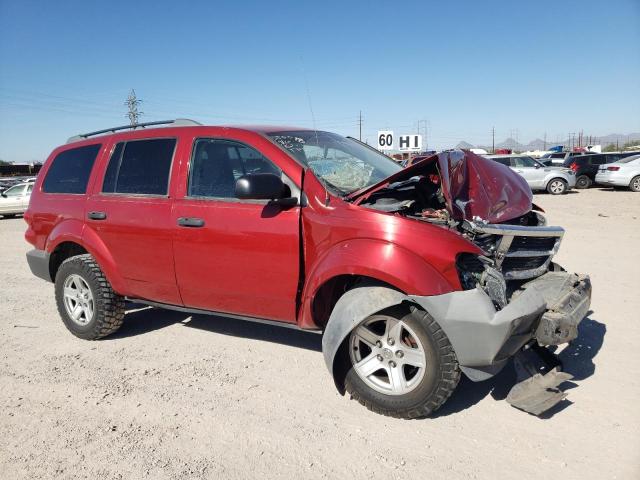 1D8HD38K27F503357 - 2007 DODGE DURANGO SXT BURGUNDY photo 4