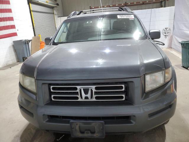 2HJYK16577H548620 - 2007 HONDA RIDGELINE RTL GRAY photo 5