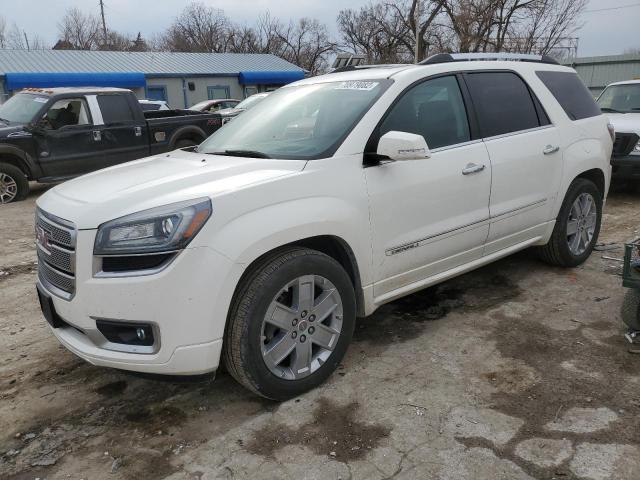 1GKKVTKD3EJ169494 - 2014 GMC ACADIA DENALI WHITE photo 1