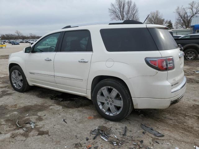 1GKKVTKD3EJ169494 - 2014 GMC ACADIA DENALI WHITE photo 2