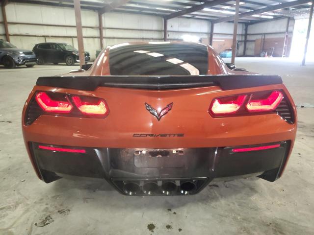 1G1YB2D75F5117898 - 2015 CHEVROLET CORVETTE STINGRAY 1LT BROWN photo 6