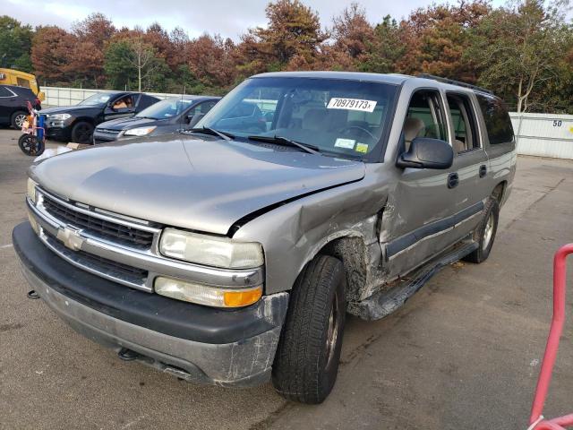 3GNFK16ZX3G181907 - 2003 CHEVROLET SUBURBAN K1500 SILVER photo 1