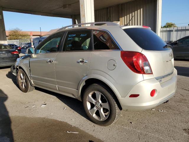 3GNAL4EK6ES535399 - 2014 CHEVROLET CAPTIVA LTZ BEIGE photo 2