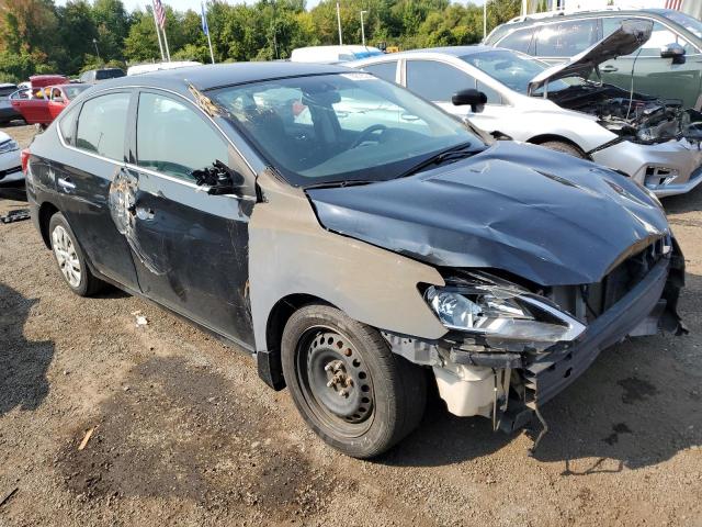 3N1AB7AP7HY255946 - 2017 NISSAN SENTRA S BLACK photo 4