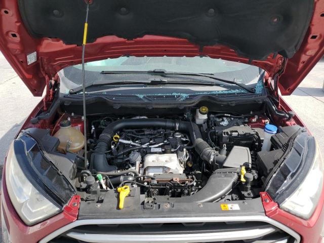 MAJ3P1TE4JC177968 - 2018 FORD ECOSPORT SE RED photo 12